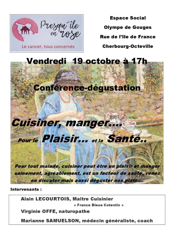 thumbnail of Affiche conférence Presqu’ile en Rose