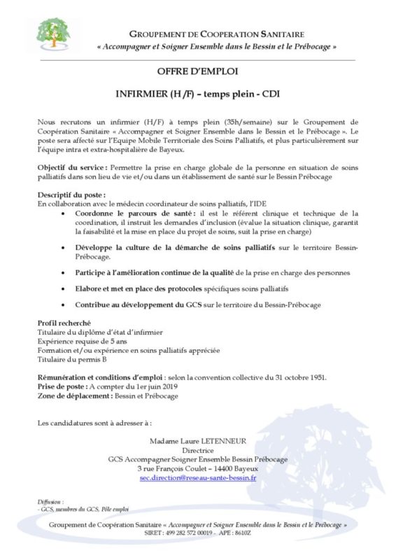 Offre d'emploi infirmier provence