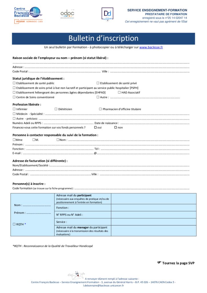 2020-07-_Formulaire_inscription_formations - OncoNormandie Réseau